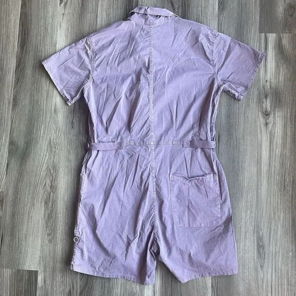 Pistola Lavender Short Sleeve Jumpsuit - Picture 7 of 10